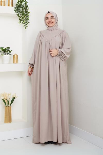 Gülçiçek Elbise Krem