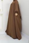 İnci Tanesi Elbise Camel