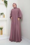İnci Tanesi Elbise Pembe