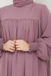 İnci Tanesi Elbise Pembe