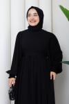Zenna Elbise Siyah