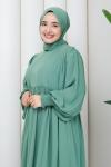 Zenna Elbise Su Yeşili