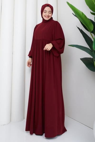 Zenna Elbise Bordo
