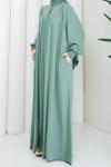 Gülçiçek Ferace Su Yeşili
