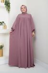 İnci Tanesi Elbise Pembe